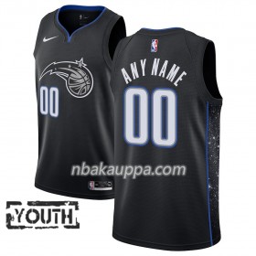 Orlando Magic Custom 2018-19 Nike City Edition Musta Pelipaidat Swingman - Lasten